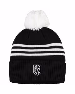 Adidas 3Stripe Cuffed Pom Vegas Senior Шапка