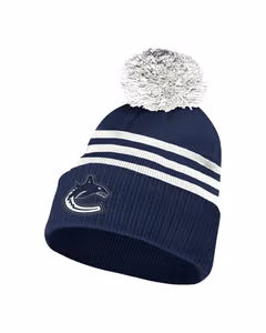 Adidas 3Stripe Cuffed Pom Vancouver Senior Cepure