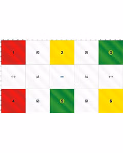 Hockey Revolution MY TRAINING SURFACE 15 Tiles 33x33x1cm Хоккейные тренажеры