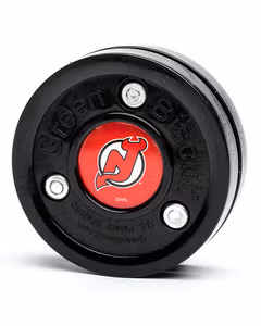 Green Biscuit NHL New Jersey Devils Puck