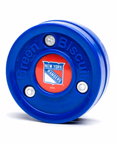 Green Biscuit NHL New York Rangers Шайба