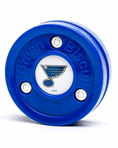 Green Biscuit NHL St. Louis Blues Puck