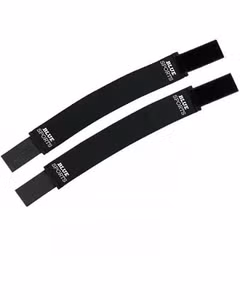 Blue Sports Shin Guard Straps Junior Kāju lenta