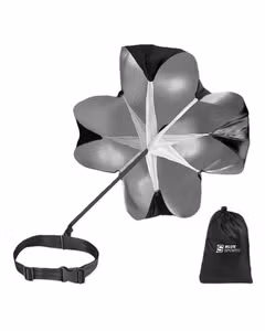 Blue Sports Speed Chute Pretestības izpletnis Trenažieris