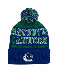 Adidas S25 Puck Pattern Canucks Junior Cepure