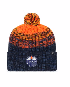 47 Brand S25 Cascade NHL Edmonton Oilers Senior Beanie