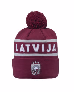 CCM S25 FLAG POM SHIELD Latvia Senior Шапка