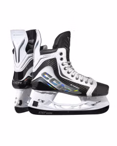 CCM JetSpeed S25 FT8 PRO WHITE Senior Hokeja Slidas