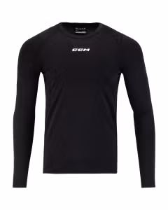CCM S24 COMPRESSION LS with gel Senior Apakšveļas Krekls