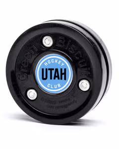 Green Biscuit NHL Utah Mammoth Puck