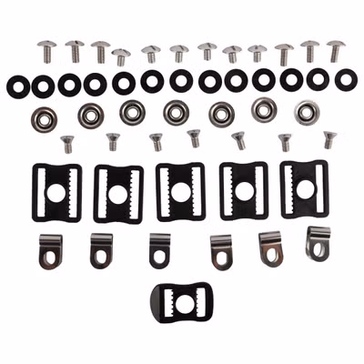 Bauer RP GOAL MASK HARDWARE KIT Vārtsargu Ķiveres Rez. Daļas