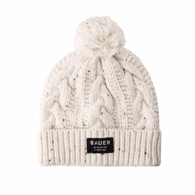 Bauer S25 CABLE KNIT POM Women Cepure