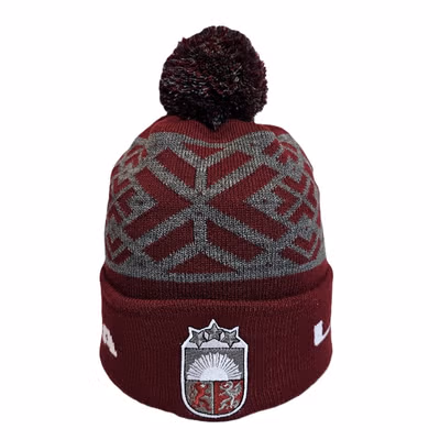 Suvenīri Ziemas cepure ar bumbuli Latvija LV9883 