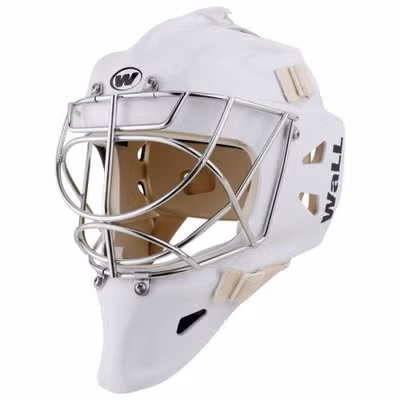 WALL W12 Cat Eye chrome Senior Vārtsargu Ķivere