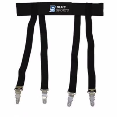 Blue Sports Garter Belt Junior Zeķturi