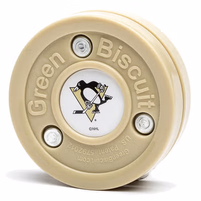 Green Biscuit NHL Pittsburgh Penguins Шайба