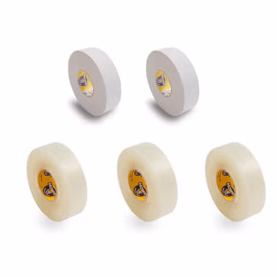 Howies 5 Pack (2-White/3-Clear) Izol. Lentas Komplekts