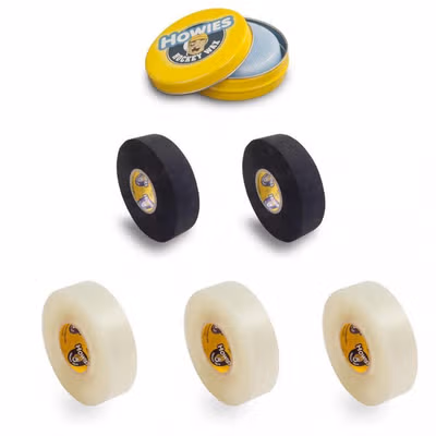 Howies WAX Pack 5 (3-Clear/2-Black) Комплект изол. ленты