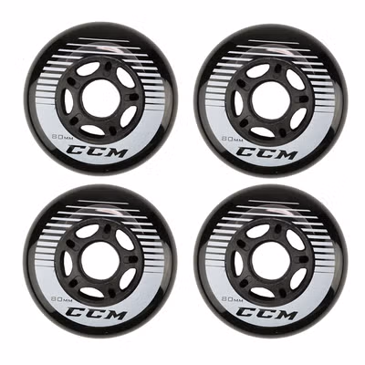 CCM Replacement Black 4PK Ritenīši