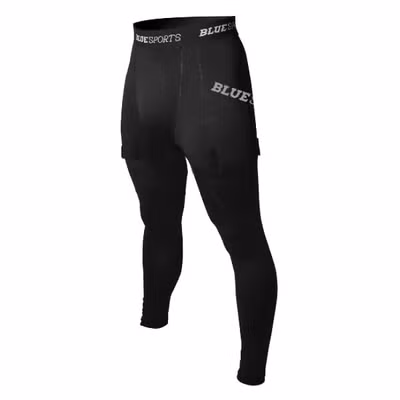 Blue Sports Fitted Pant With Cup Senior Spenzūra