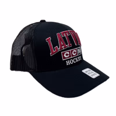 CCM Meshback Trucker Latvia Senior Naģene