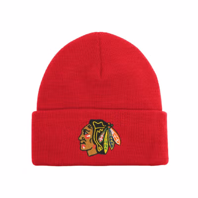 Adidas S24 Cuffed Blackhawks Junior Cepure