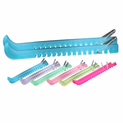 Blue Sports Classic Figure Skate Guard Slidu Uzlikas