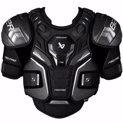 Bauer Supreme S26 F50 PRO Junior Ice Hockey Shoulder pads