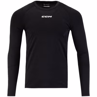 CCM S24 COMPRESSION LS with gel Senior Underwear Top