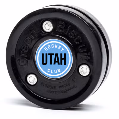 Green Biscuit NHL Utah Mammoth Шайба